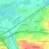 Vennebeck topographic map, elevation, terrain