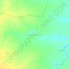 Jivapur Mahodia topographic map, elevation, terrain