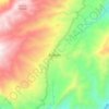 Balbalan topographic map, elevation, terrain