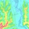 La Rosa topographic map, elevation, terrain