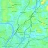 Awariyawatte topographic map, elevation, terrain