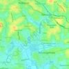 Divulpitiya topographic map, elevation, terrain