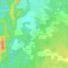 La Cama topographic map, elevation, terrain