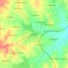 Malavalli topographic map, elevation, terrain