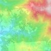 Valagnesi topographic map, elevation, terrain