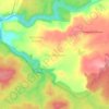 Dharmasagara topographic map, elevation, terrain