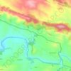 bagila topographic map, elevation, terrain