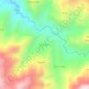 Kamagiri topographic map, elevation, terrain