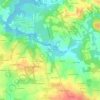 Le Moulin du Pont topographic map, elevation, terrain