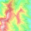 Leda topographic map, elevation, terrain