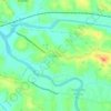 Edathara topographic map, elevation, terrain