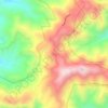 chail Bazar topographic map, elevation, terrain