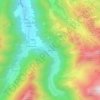Caboussac topographic map, elevation, terrain