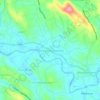 Idappadi (Edappady) topographic map, elevation, terrain