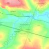 Bronkhorstspruit topographic map, elevation, terrain