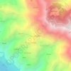 Kandakhal(001) topographic map, elevation, terrain