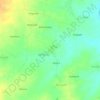 Arjunda topographic map, elevation, terrain