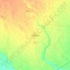 Sambhal topographic map, elevation, terrain