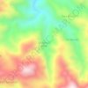 Ulu Mambi Barat topographic map, elevation, terrain