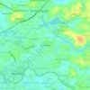 Galedanda topographic map, elevation, terrain