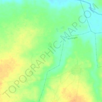 Kalmo topographic map, elevation, terrain