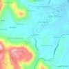 Udupihilla topographic map, elevation, terrain