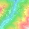 Frödenegg topographic map, elevation, terrain