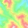 Piphema topographic map, elevation, terrain