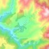 Selac topographic map, elevation, terrain