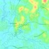 Wewe Junction topographic map, elevation, terrain