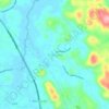 Thudugala topographic map, elevation, terrain