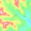 Cookville topographic map, elevation, terrain