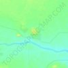 Baghera topographic map, elevation, terrain