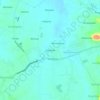 Ganakete topographic map, elevation, terrain