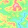 Kanathur topographic map, elevation, terrain