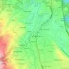 Sembungan topographic map, elevation, terrain
