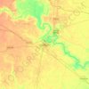 Sultanpur topographic map, elevation, terrain