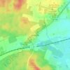 Weteritz topographic map, elevation, terrain