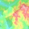 Progreso topographic map, elevation, terrain