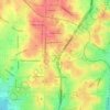 Unionville topographic map, elevation, terrain