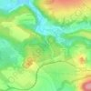 Titanic topographic map, elevation, terrain