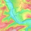 Serrig topographic map, elevation, terrain