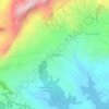 Chinnakanal topographic map, elevation, terrain