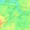 Ahof topographic map, elevation, terrain