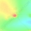 Tuli-Guled topographic map, elevation, terrain