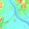Chiang Khong topographic map, elevation, terrain
