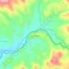 Buttu Parinding topographic map, elevation, terrain