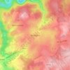 Bertogne topographic map, elevation, terrain