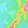 Morki topographic map, elevation, terrain