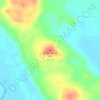 Bidaminna Hill topographic map, elevation, terrain